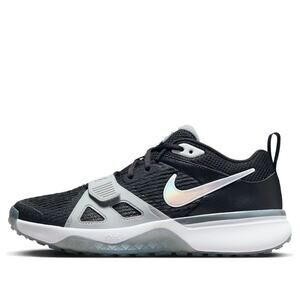 Nike Air Zoom Diamond Elite Turf Men's Size 7.5 Baseball Shoes Black White NEW